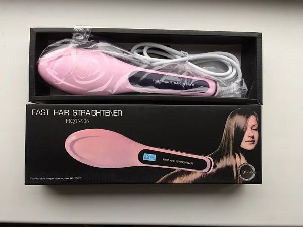 Электрическая расческа-выпрямитель Fast Hair Straightener