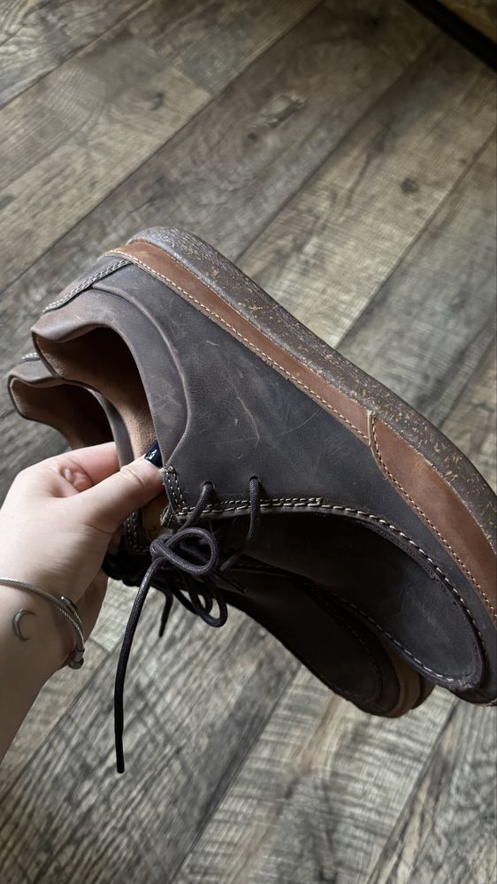 Шкіряні мокасини Clarks