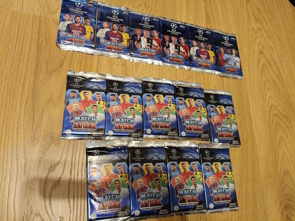 Topps Match Attax UEFA Champions League Paczki