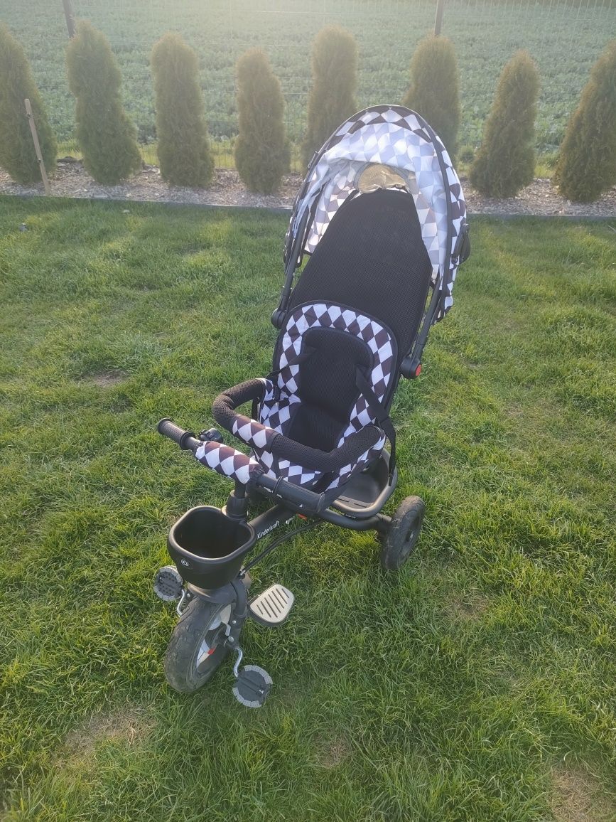 Kinderkraft aveo rowerek trójkołowy wózek spacerówka