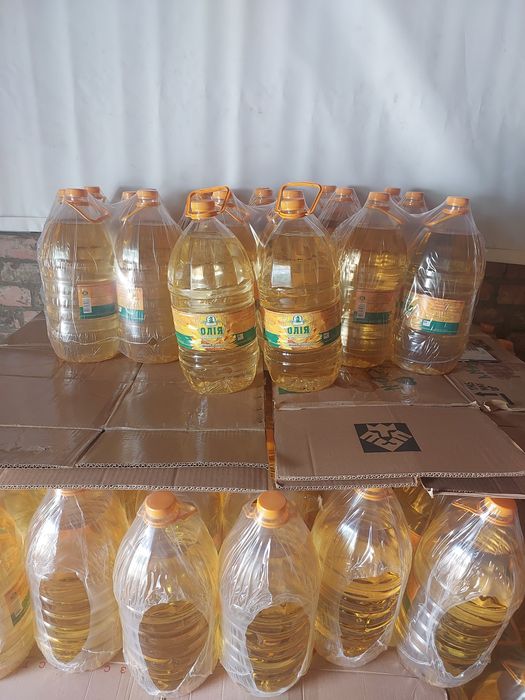 Олія рафінована 1л , 5л , масло