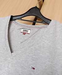 Tommy Hilfiger Jeans roz M damska koszulka t-shirt elastyczna bawełna