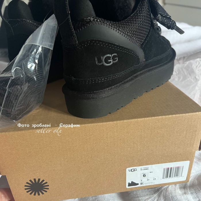 зимние кроссовки Avstralia UGG Lowmel Sneaker Platform black
