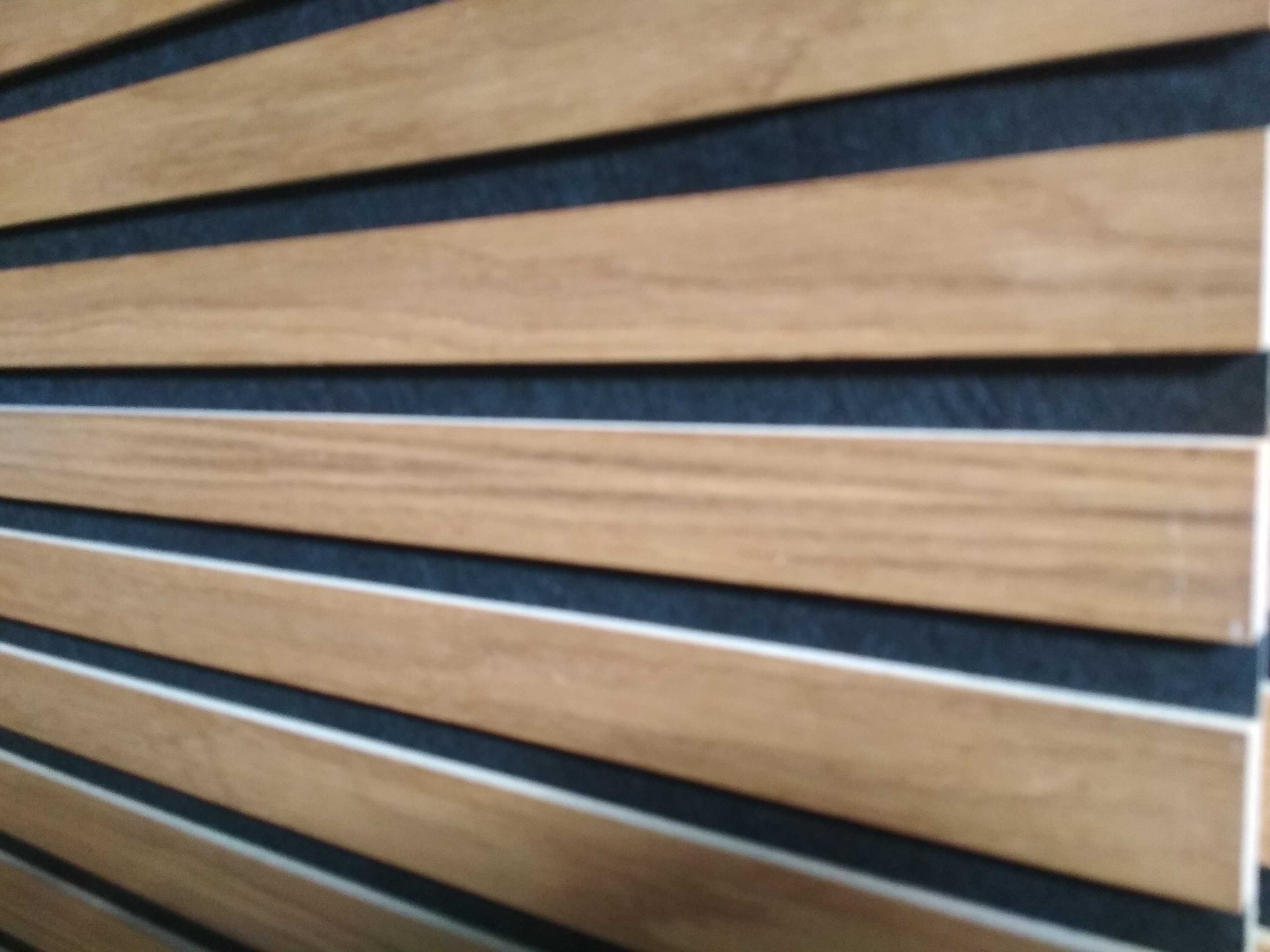 Lamele 3D fornirowane dębem 96x 220 cm uszkodzony dwustronne