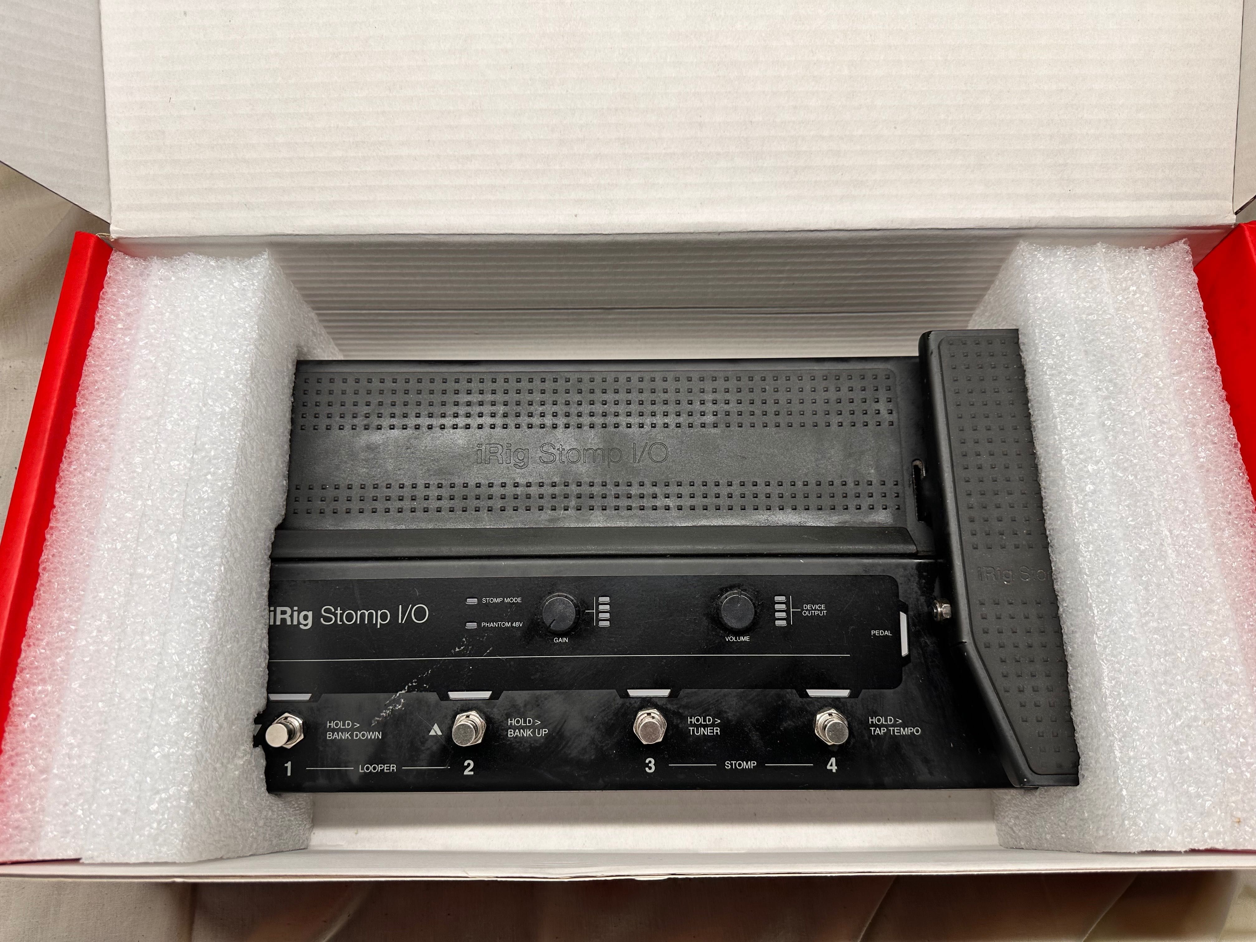 Pedaleira guitarra IK MULTIMEDIA iRig Stomp I/O