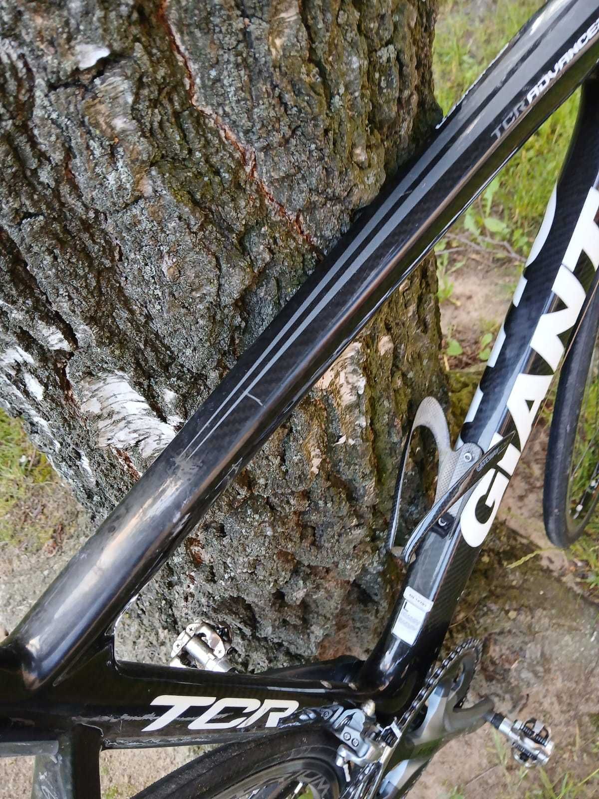 Giant TCR szosowy, karbon, Shimano Ultegra, rozmiar L (duży)