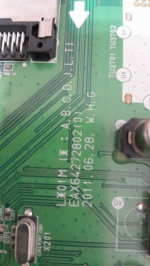 Main EAX64272802(0) EBR74234618 panel T315XW06 LG 32LV2500