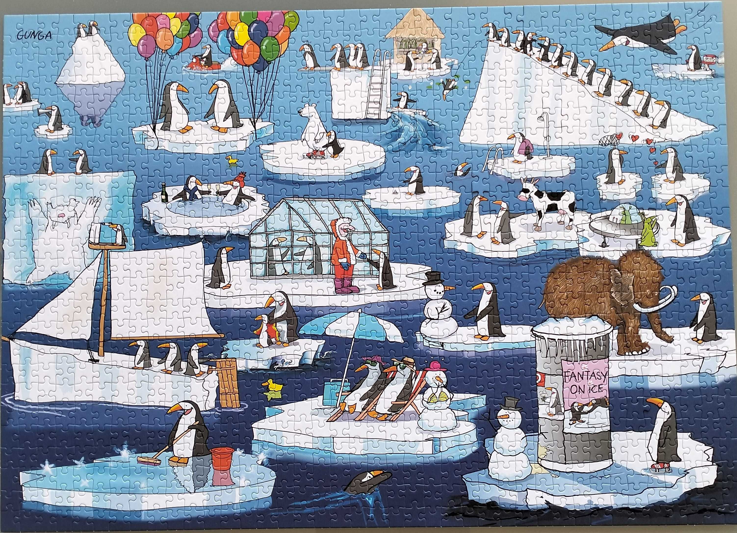 Puzzle 1000 Piatnik Life in Antarctica