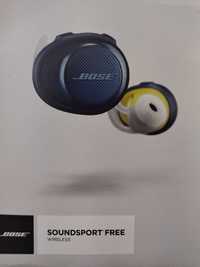 Bose earbuds soundsport free azuis