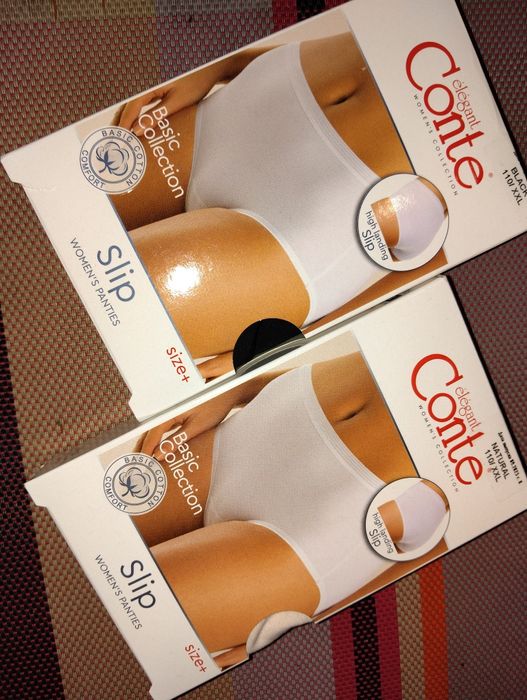 Женское белье Conte XXL (черные и бежевые)