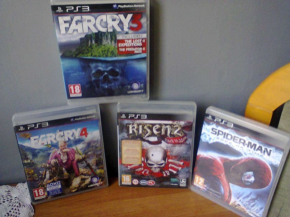 Gry PS3,PS4-Możliwa Zamiana Na GRY Lub Konsole