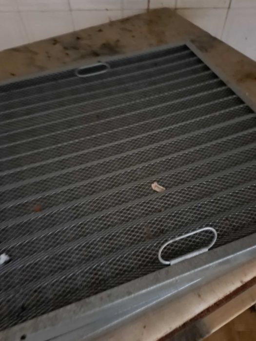 Exaustor Industrial com chaminé e motor