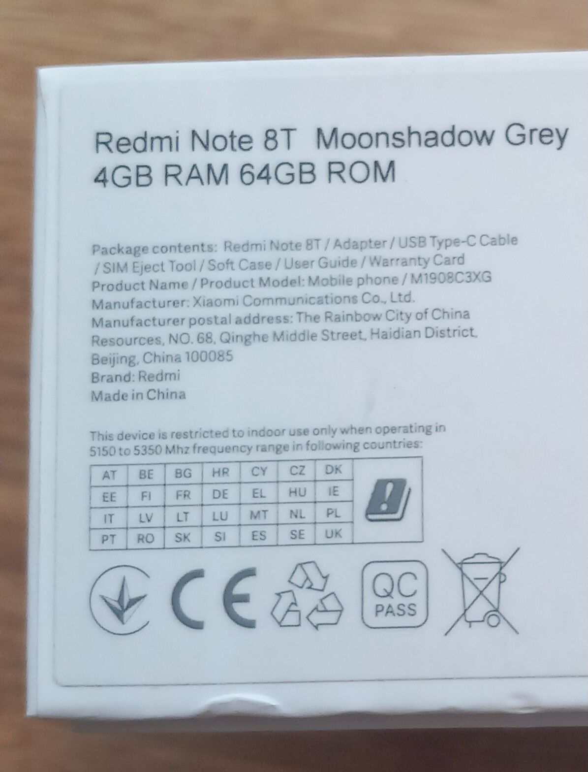 Redmi Note 8T 64GB