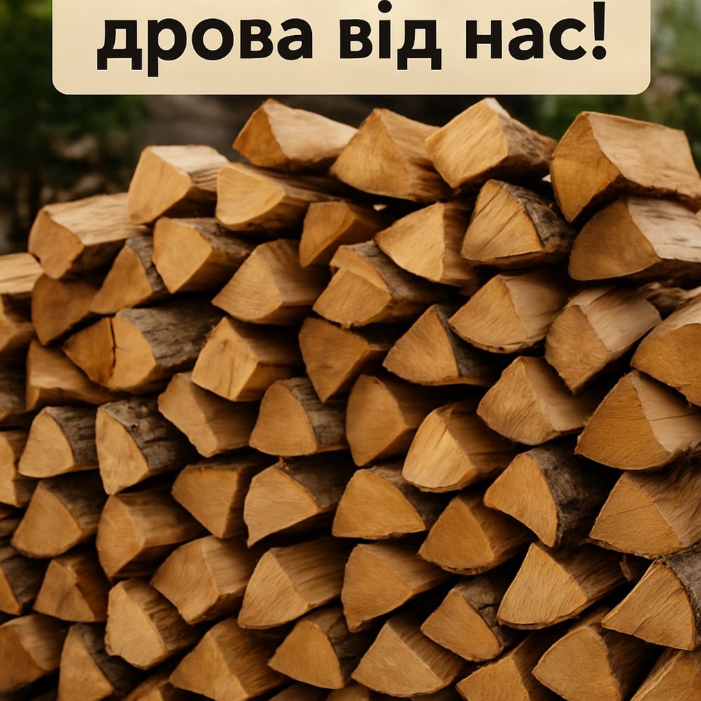 Продаємо якісні дрова