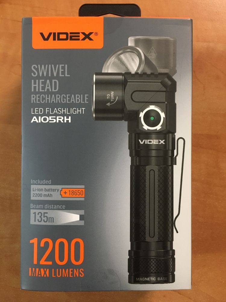 Фонарик videx a105rh