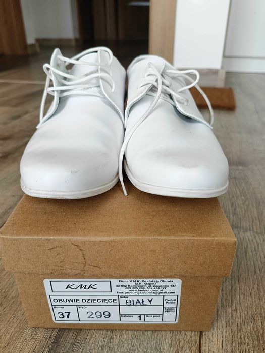 Buty do komunii, komunijne dla chłopca rozmiar 37 KMK