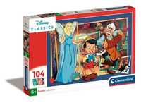 Puzzle 104 Elementy Disney Pinocchio Pinokio