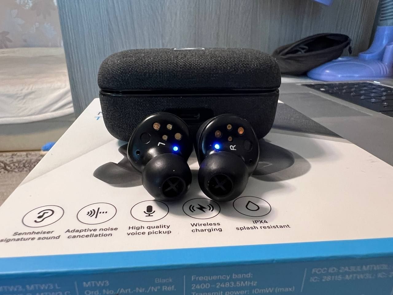 Бездротові навушники Sennheiser Momentum True Wireless 3 Graphite