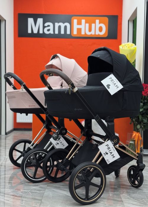 Нова коляска сайбекс Cybex Priam візок люлька з народження Каляска