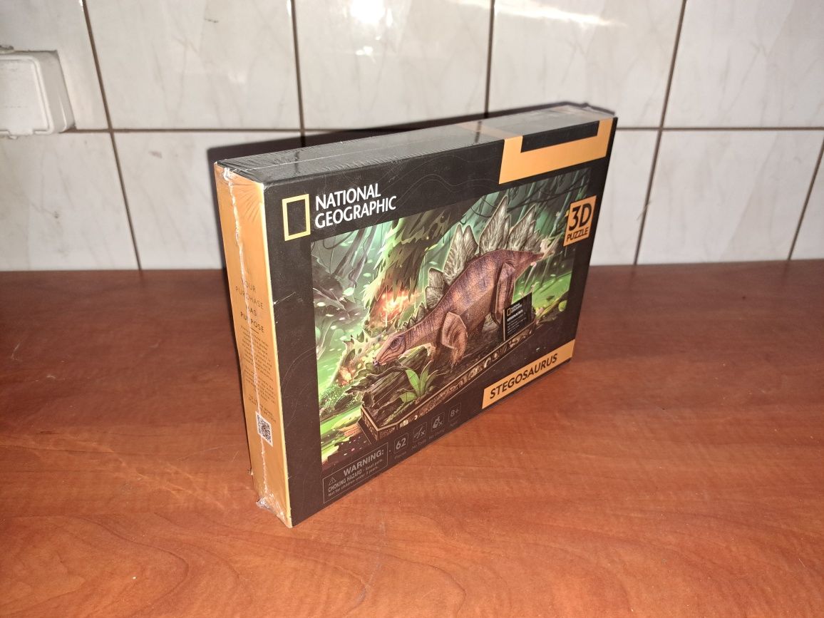 Stegozaur puzle 3D National Geographic