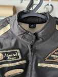Casaco motard de adolescente