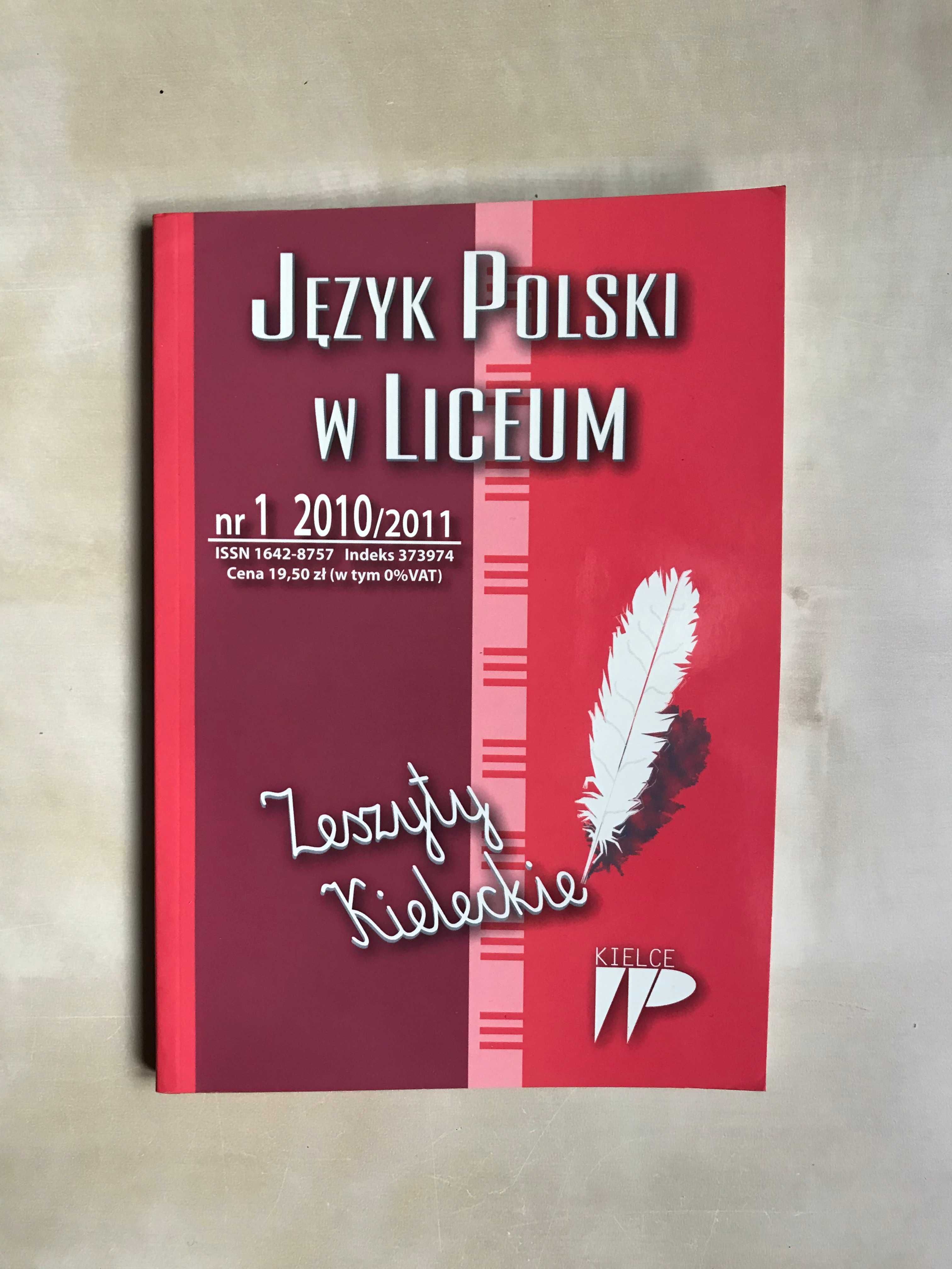 Język Polski w Liceum nr 1 2010/2011 Matura rozszerzona