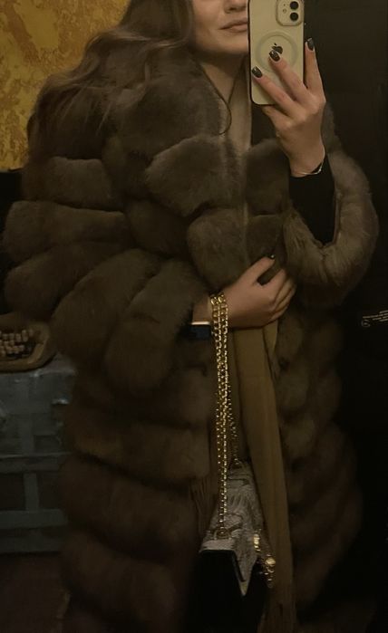 Натуральна шуба з песця