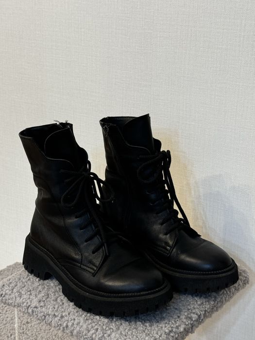 Ботинки (зима) кожа