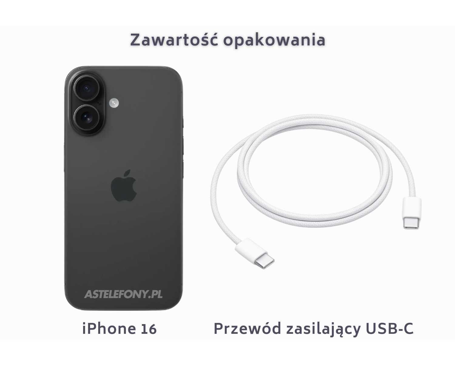 iPhone 16 128GB Czarny Black 3200zł Żelazna 89
