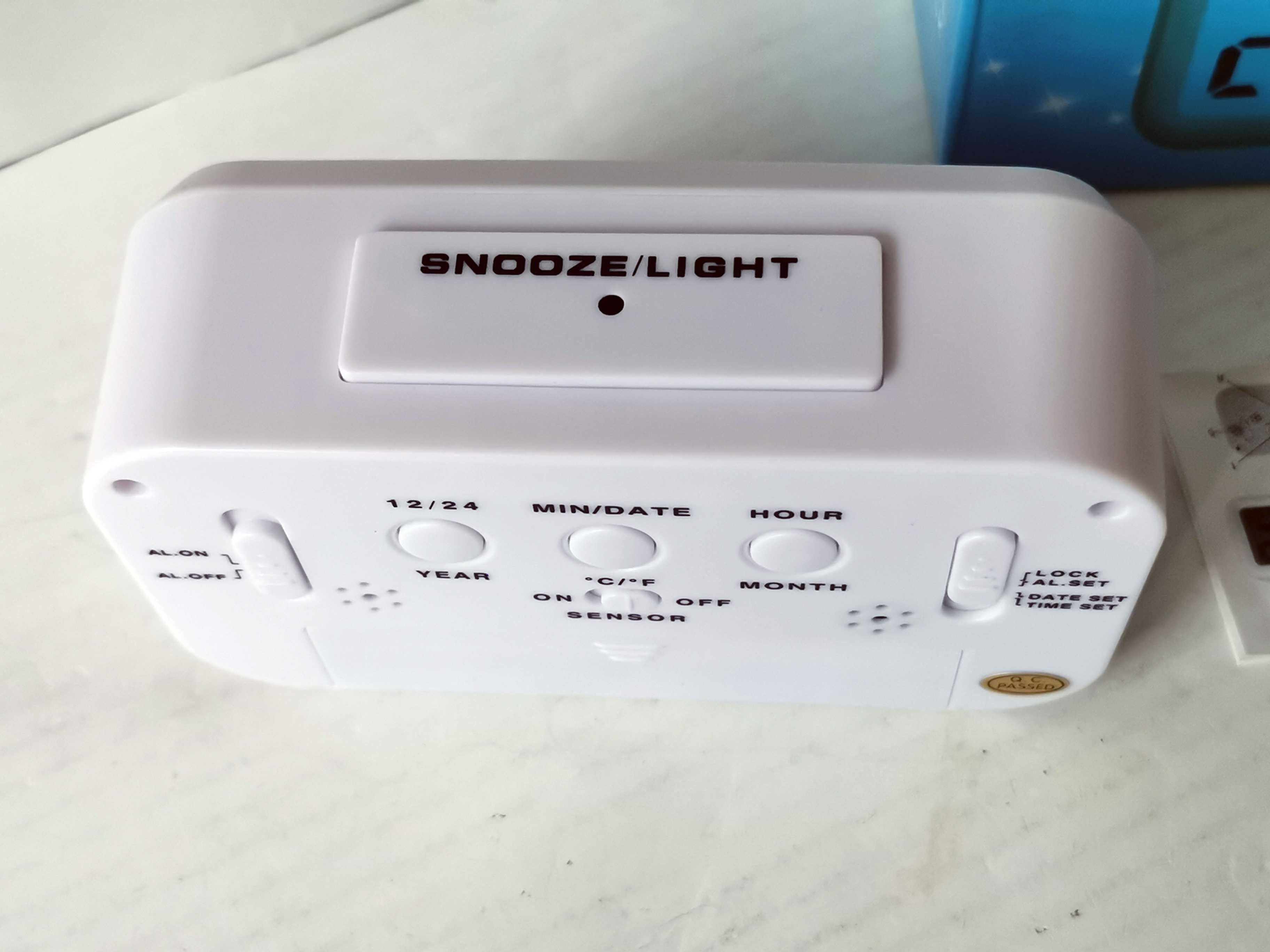Budzik Cyfrowy Zegar LED Jsdoin ADLQ0285 Termometr Podświetlenie Alarm