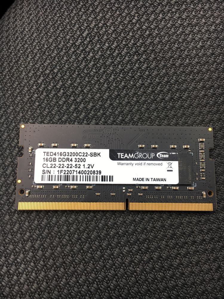 Оперативна пам'ять Team Elite 16GB TED416G3200C22-SBK