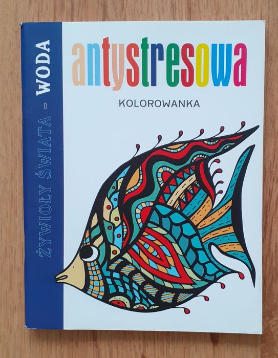 Kolorowanka antystresowa, nowa