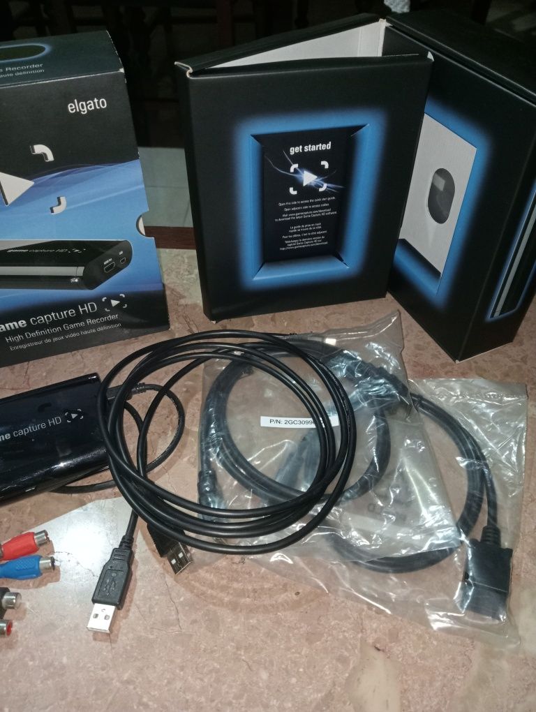 elgato game capture HD como novo completo