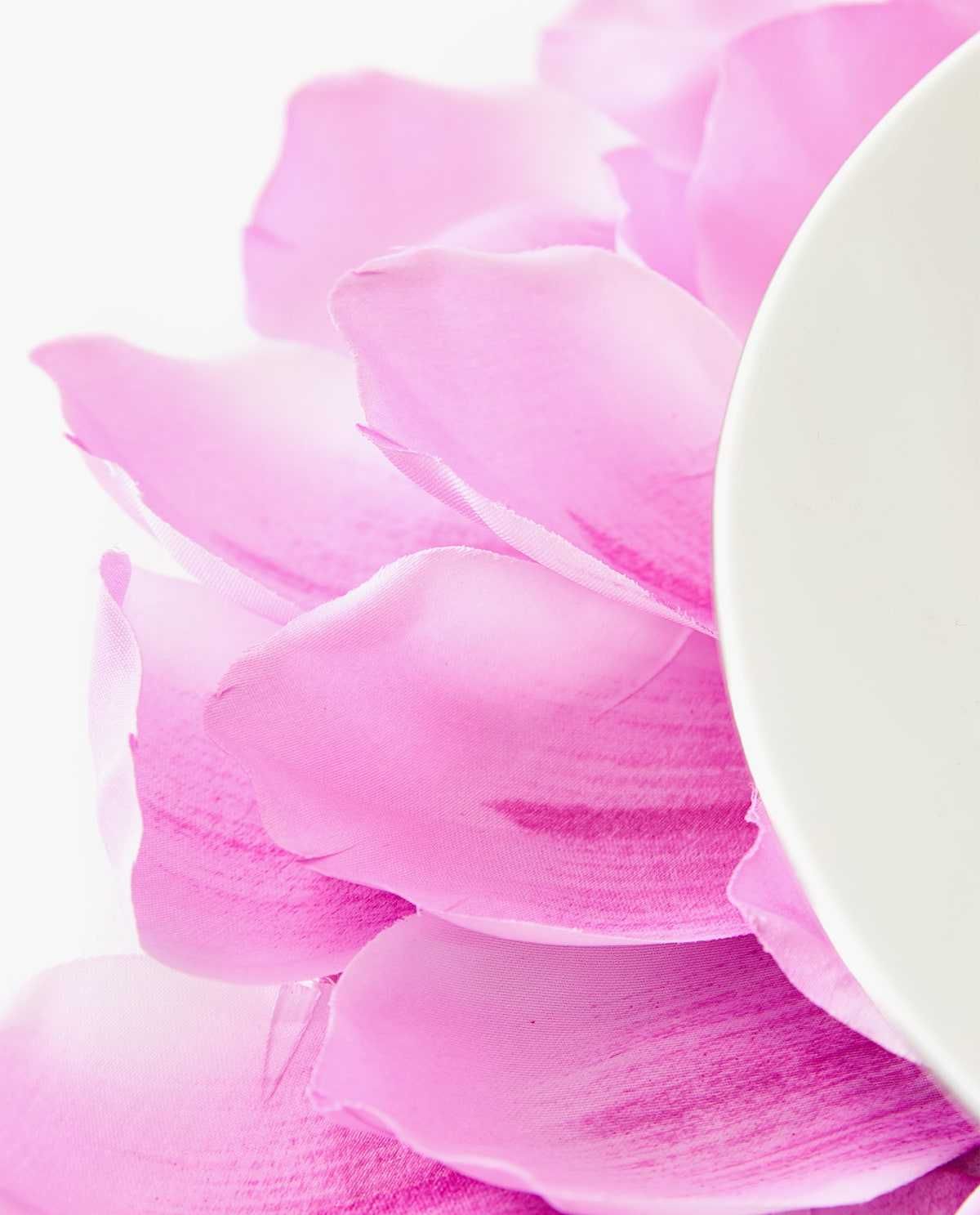 Podkładka na stół podtalerz różowy kwiat ZARA 4 sztuki