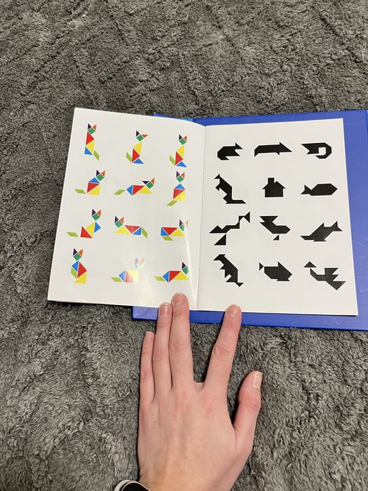 Танграм гра на магніті