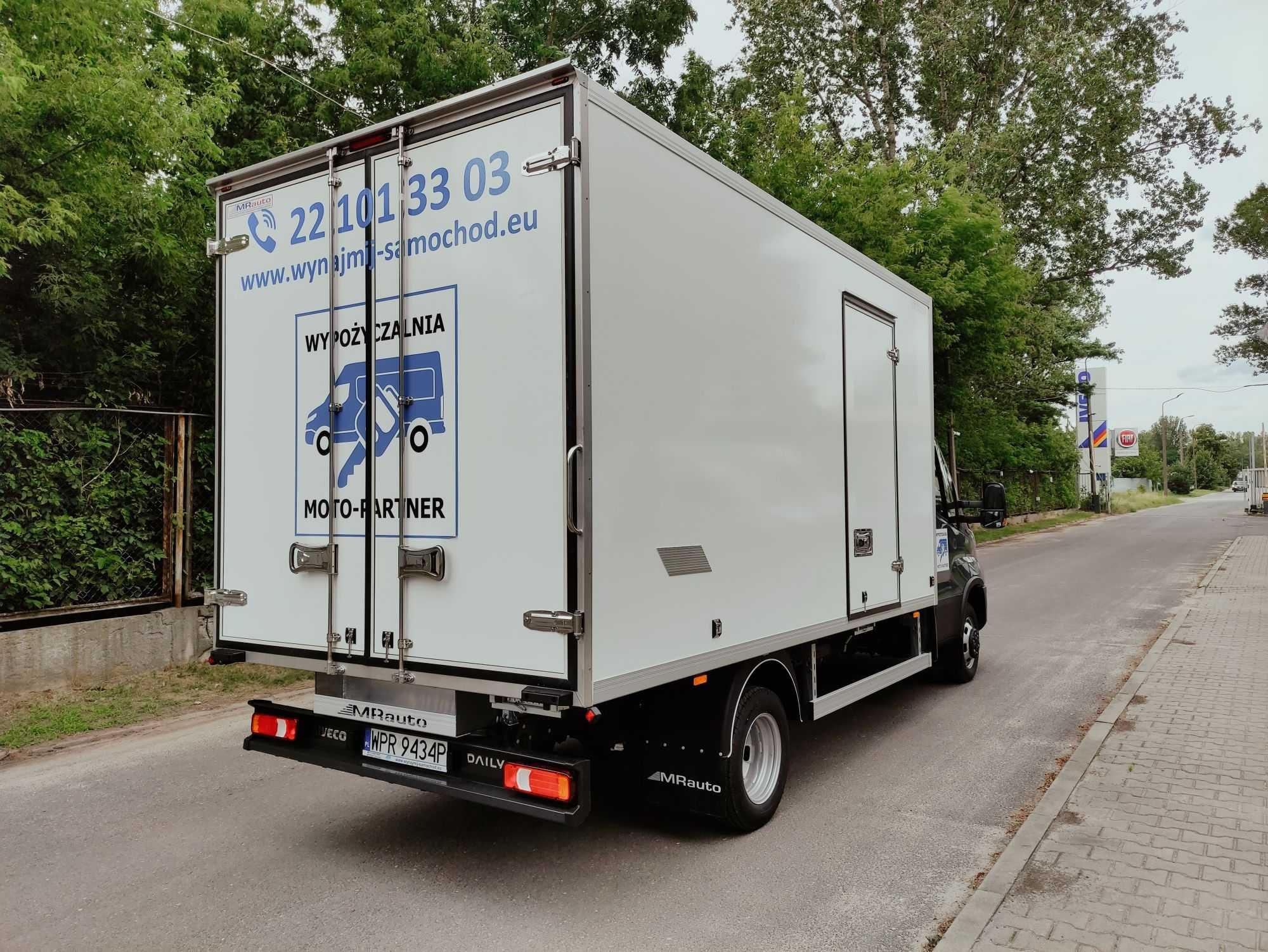 Wynajem busa Iveco Daily Chłodnia/Izoterma/Dostawczy/8palet/paleciak