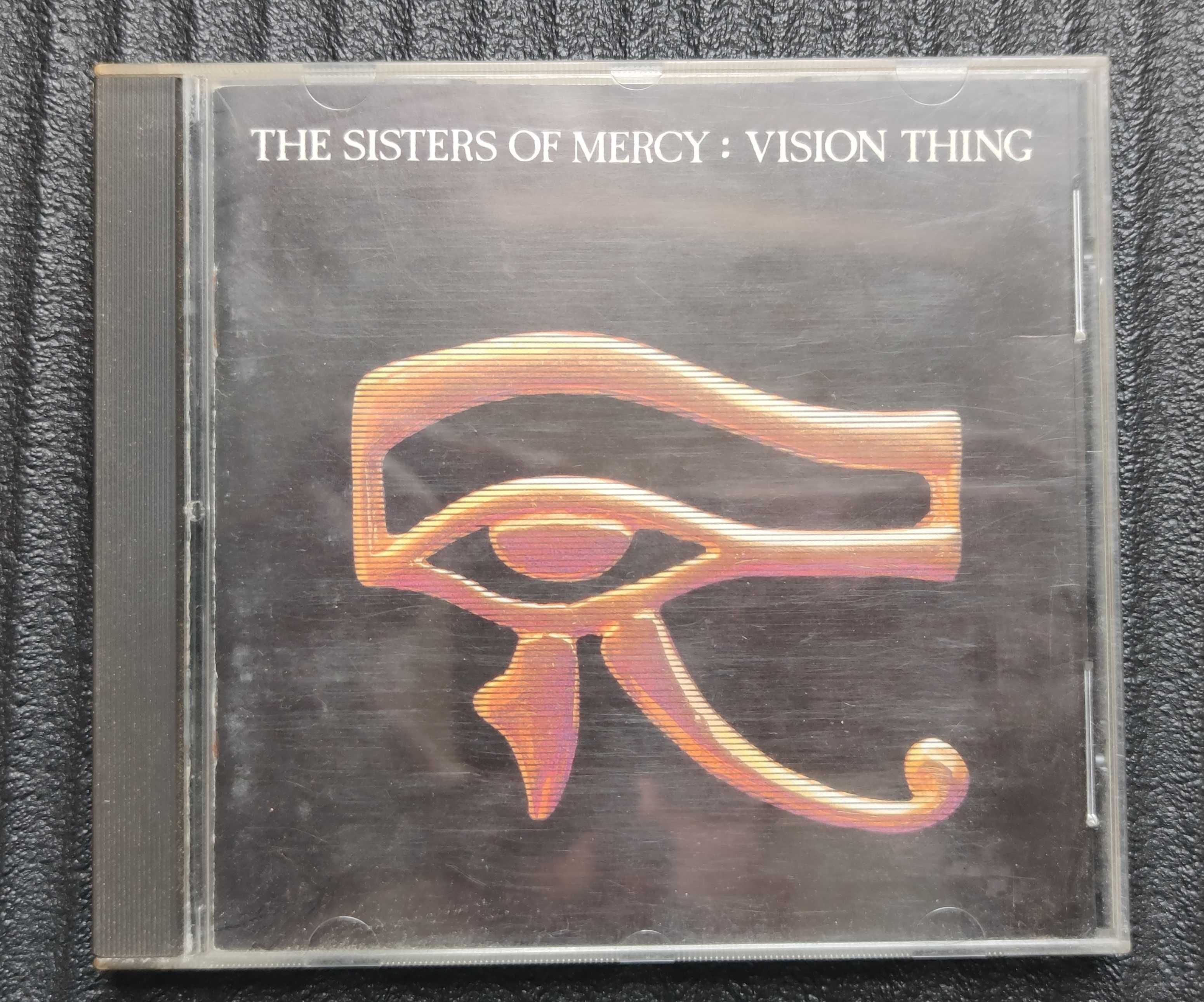 CD "Sisters of Mercy - Vision Thing" - muito bom estado