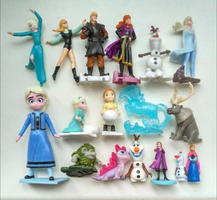 Фигурки персонажей Холодное сердце Крижане серце Frozen киндер kinder