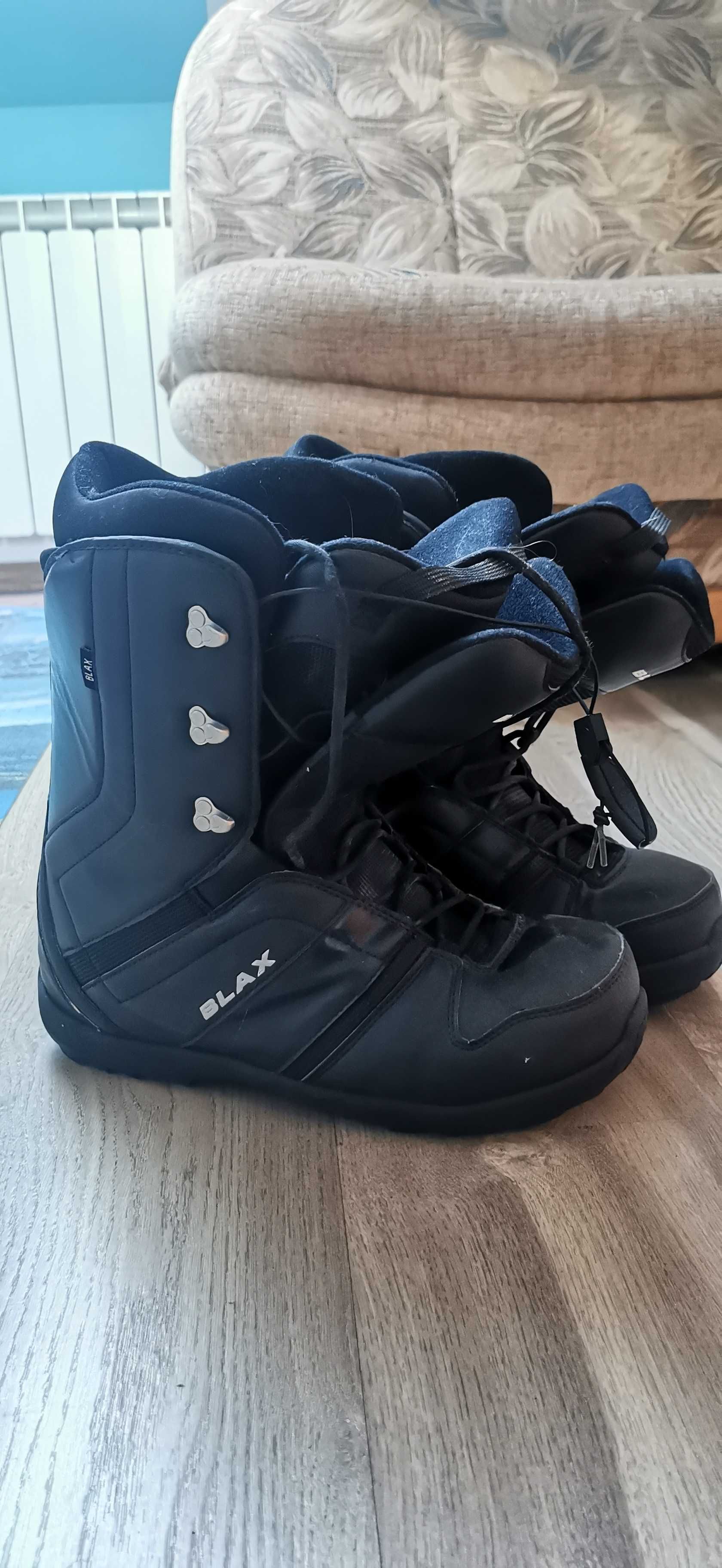 Buty snowboardowe BLAX + gogle UVEX rozmiar 46,5