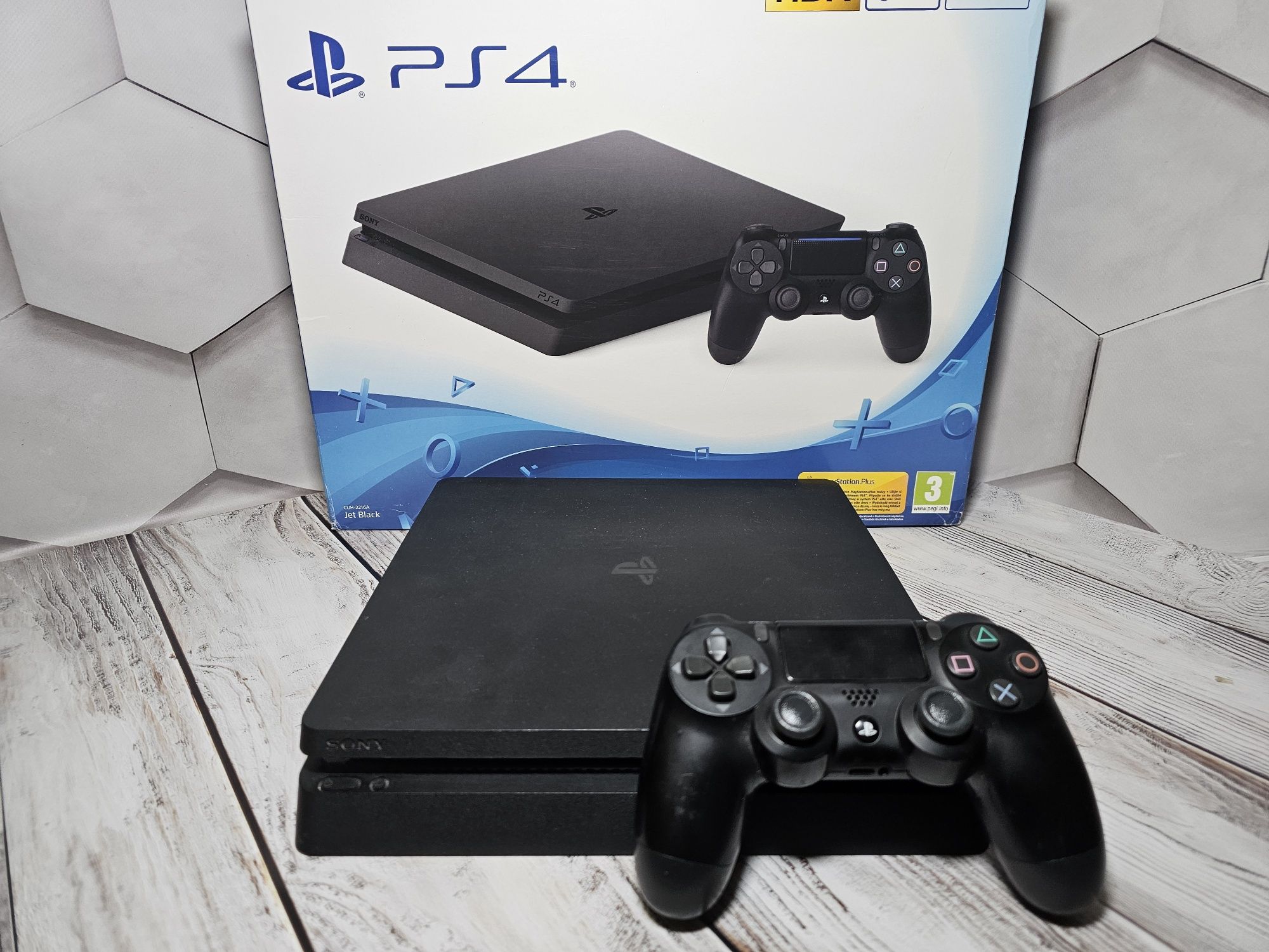 Sony PlayStation 4 Slim 1TB +40 гри ПО 9.0