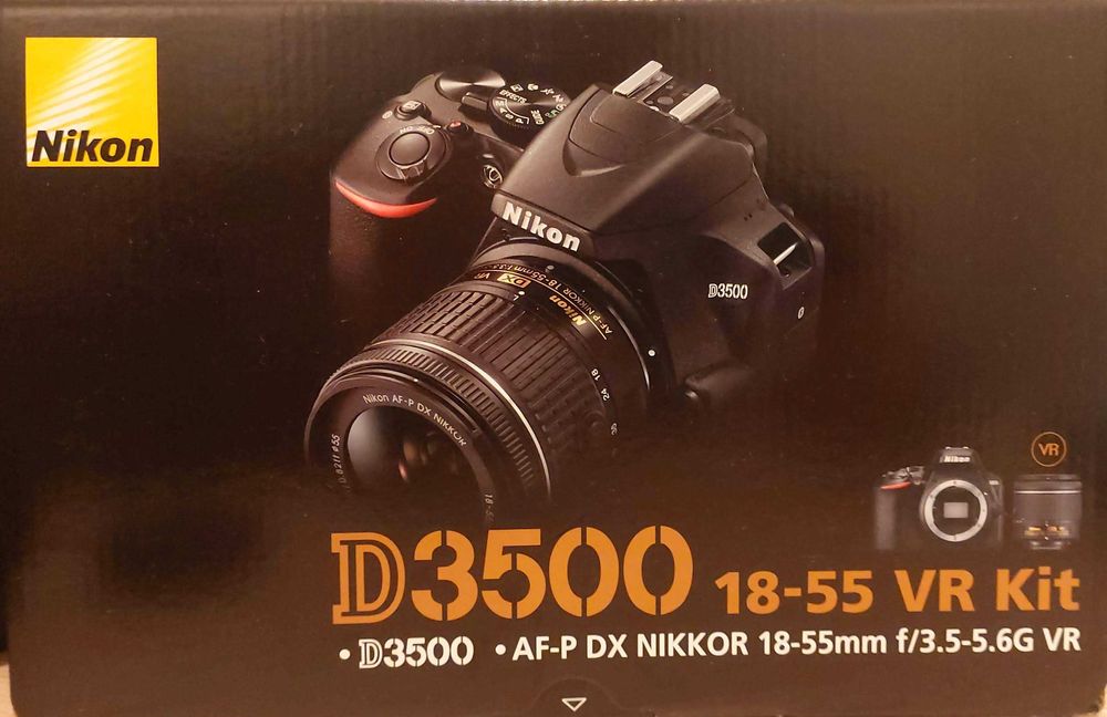 Aparat Nikon D3500 + statyw