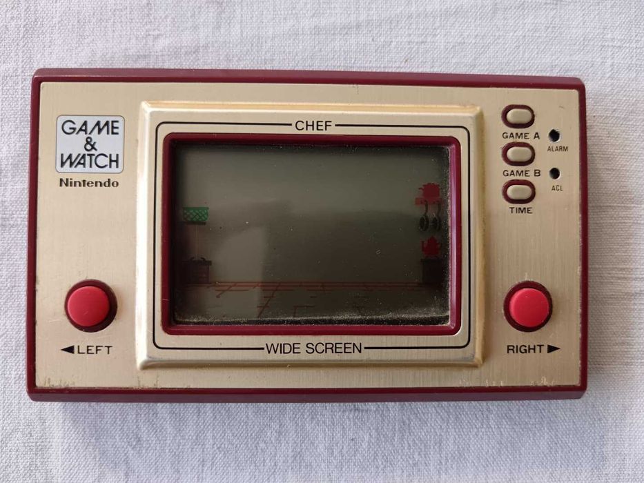 Chef | FP-24 (Nintendo GameWatch, Reprobox, Tested, No Manual/Battery)