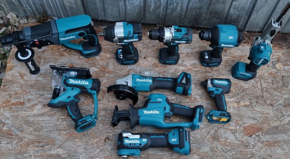 Fabrycznie nowe elektronarzędzia Makita 18v