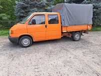 Volkswagen T4  VW T4 doka, skrzynia, plandeka 6 miejsc. Zarejestrowane w Polsce