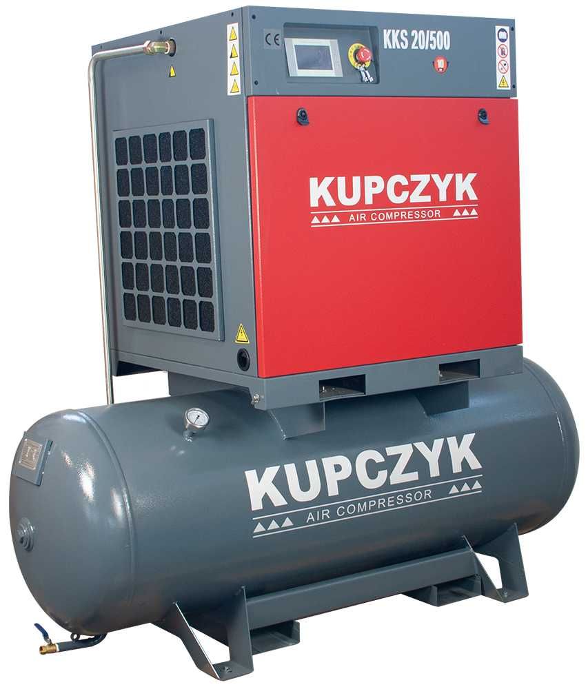 Kompresor śrubowy KKS 20/500 15 kw 2150 l/min Kupczyk Dostawa 0 zł