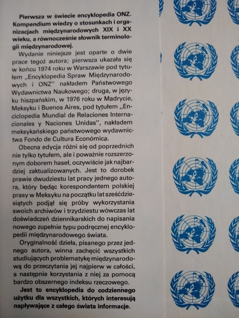 Edmund J. Osmańczyk - Encyklopedia ONZ i Stosunków Międzynarodowych