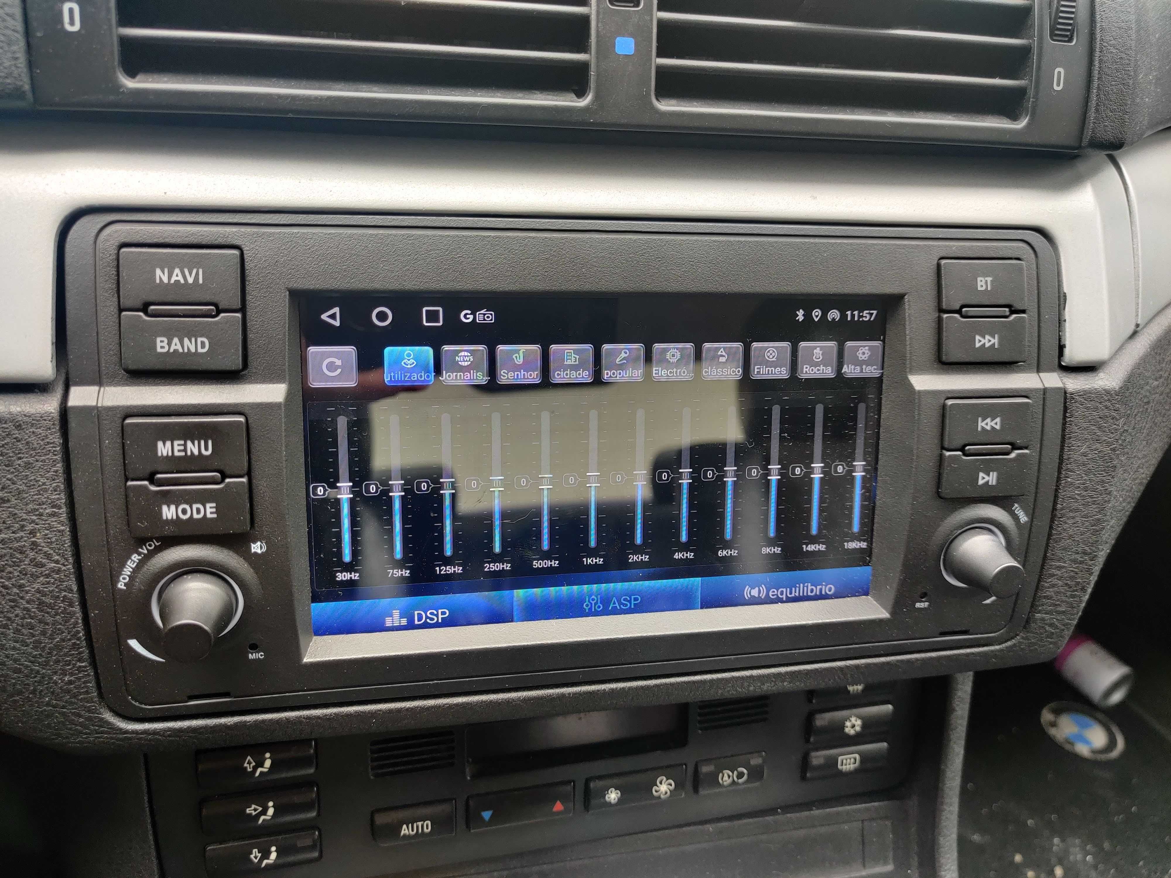 Rádio ANDROID 11 para BMW Série 3 * E46 * 4GB/64GB *