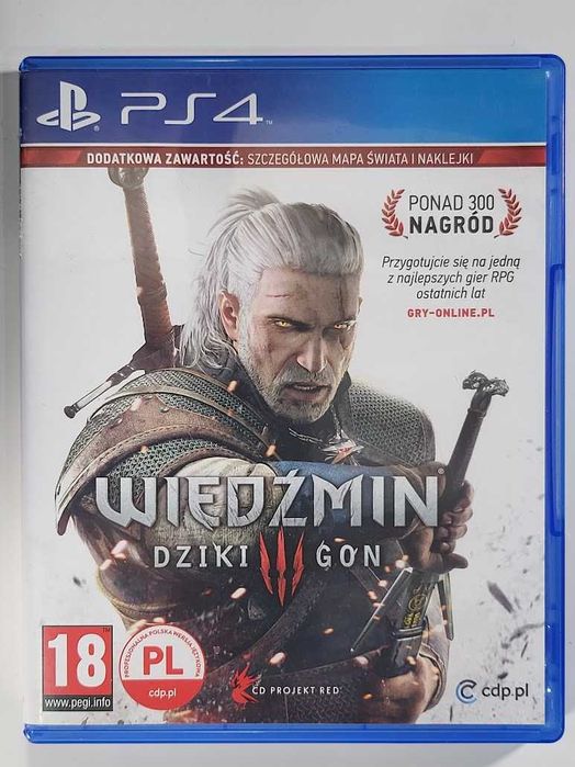 Wiedźmin 3 Dziki Gon / Gra PS4 / Sklep z grami / Perfect Blue / WWA