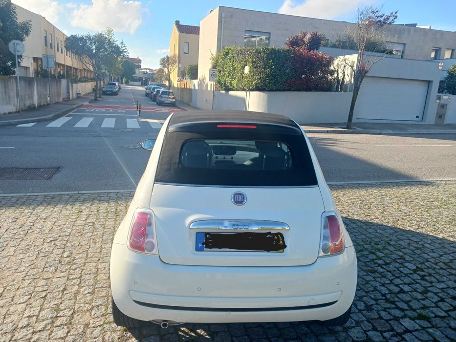 FIAT 500C 2012, em óptimo estado geral, pode trazer mecânico