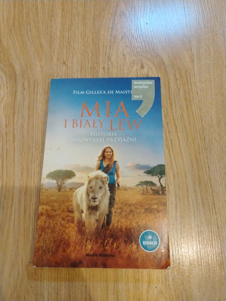 Książka "Mia i biały lew"